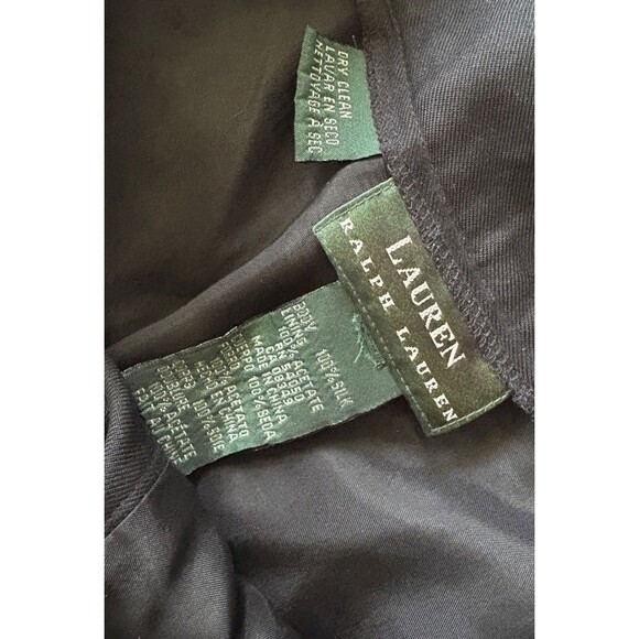 Vintage Ralph Lauren Women's Black Dress Pants Size 6 - Picture 3 of 4